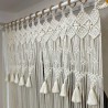 Macrame / Macramé Wall Curtain / Macrame / Macrame / Macrame Door / Tapestry / Curtain / Wall Decoration / wedding backdrop MC#117
