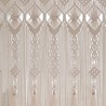 wall hanging Home decoration Macrame Curtain, Modern geometric woven tapestry Long crochet mural curtain Rustic MC#119