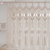 wall hanging Home decoration Macrame Curtain, Modern geometric woven tapestry Long crochet mural curtain Rustic MC#119