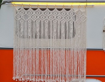 Macrame / Macramé Wall Curtain / Macrame / Macrame / Macrame Door / Tapestry / Curtain / Wall Decoration / wedding backdrop MC#132