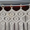 Macrame / Macramé Wall Curtain / Macrame / Macrame / Macrame Door / Tapestry / Curtain / Wall Decoration / wedding backdrop MC#132