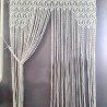Luxury Handmade Macramé Wall Curtain / Macrame Boudoir decor / Macrame Door / Tapestry / Curtain / Wall Decoration / wedding backdrop MC#137