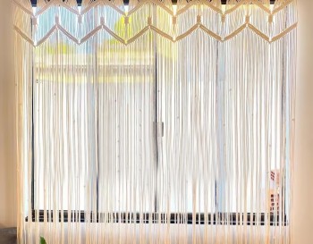 Handmade Macramé Wall Curtain / Macrame Boudoir décor / Macrame Door / Tapestry / Curtain / Wall Decoration / wedding backdrop MC#143