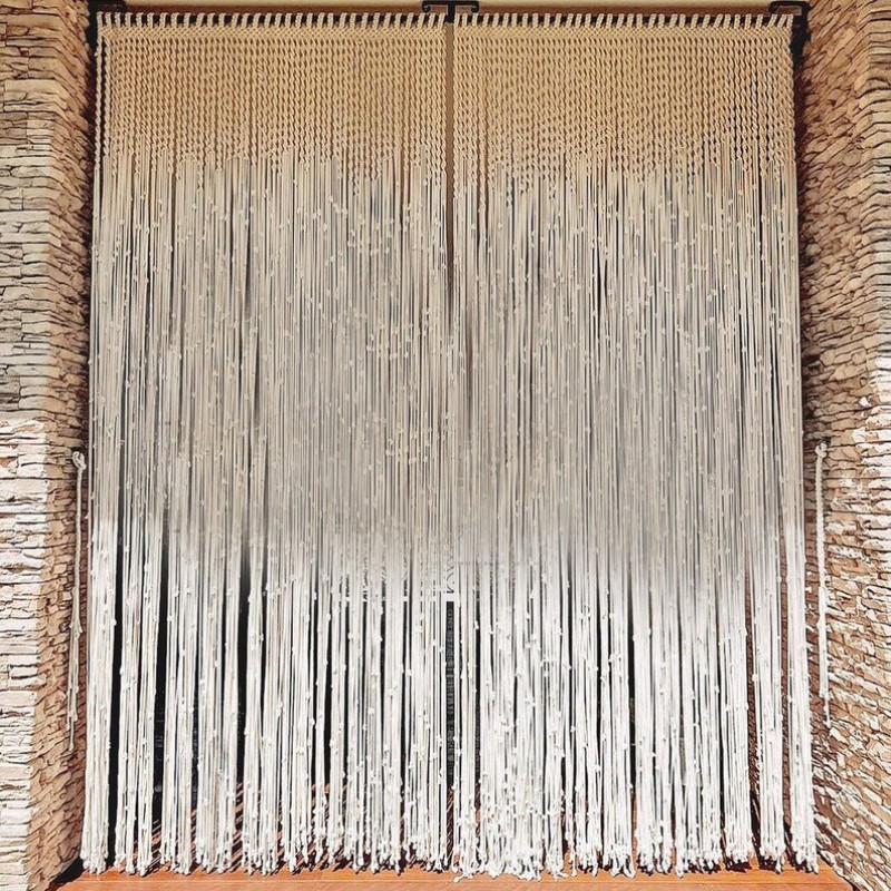 NICE Handmade Macrame Curtain For Door or Window, Handmade Macrame Curtain, Room Divider, Wall Hanging MC#152