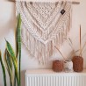 Macrame Wall Hanging, color bohemian wall decor for bedroom, living room MC#164