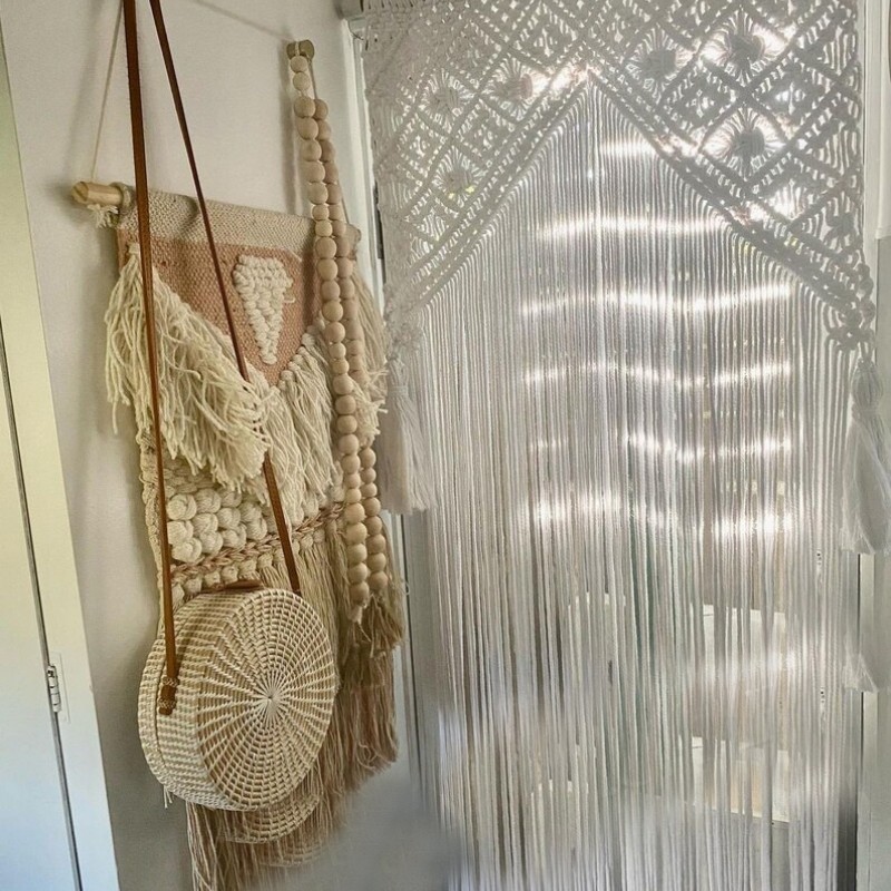 NEW Beautiful Wall Curtain / Macrame / Macrame / Macrame Door / Tapestry / Curtain / Wall Decoration / Macrame Door Curtain MC#174