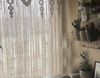 Handmade Macramé Wall Curtain / Macrame Boudoir décor / Macrame Door / Tapestry / Curtain / Wall Decoration / wedding backdrop MC#180