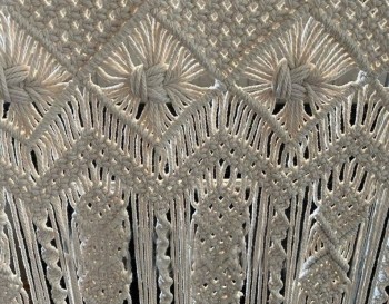 Macrame curtain / macrame wall hanging / macrame curtain / door curtain macrame / macrame / wedding curtain / macrame wall hanging large MC#19