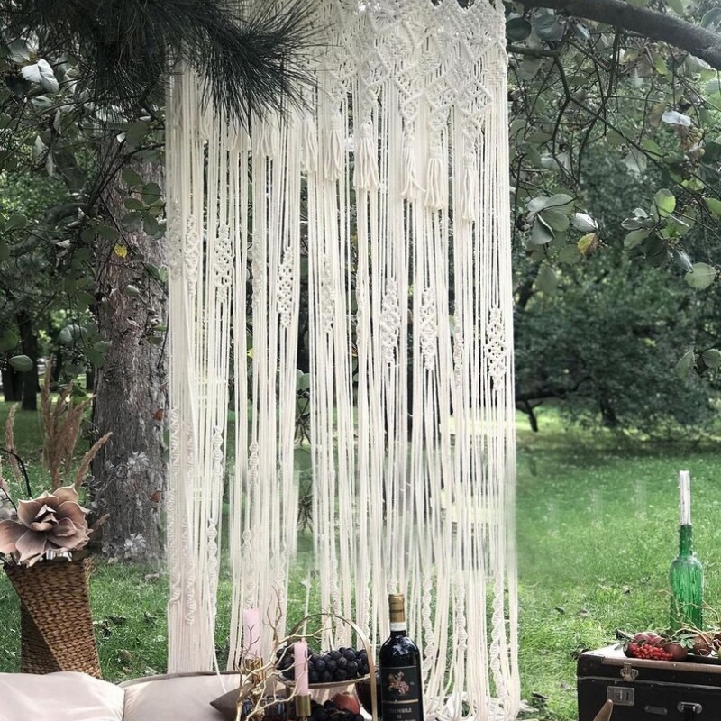 Wall Curtain / Macrame / Macrame / Macrame Door / Tapestry / Curtain / Wall Decoration / Macrame Door Curtain MC#193