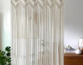 Luxury Macramé Wall Curtain / Macrame / Macrame / Macrame Door / Tapestry / Curtain / Wall Decoration / Macrame Door Curtain MC#196