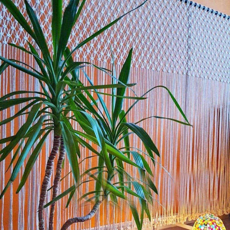 Macramé Wall Curtain / Macrame / Macrame / Macrame Door / Tapestry / Curtain / Wall Decoration / Macrame Door Curtain MC#197