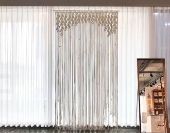Macrame / Macramé Wall Curtain / Macrame / Macrame / Macrame Door / Tapestry / Curtain / Wall Decoration / wedding backdrop MC#199
