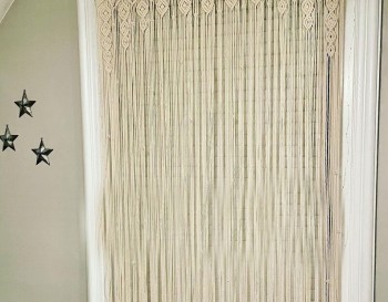 Wall Curtain / Macrame Boudoir decor/ Macrame Door / Tapestry / Curtain / Wall Decoration / wedding backdrop MC#204