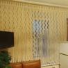 Nice Macrame Curtain wall hanging,Modern geometric woven tapestryLong crochet mural curtain Rustic Wedding backdrop Home deco MC#222
