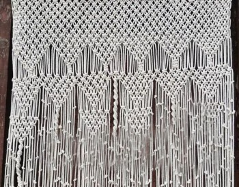 Macrame / Macramé Wall Curtain / Macrame / Macrame / Macrame Door / Tapestry / Curtain / Wall Decoration  MC#23