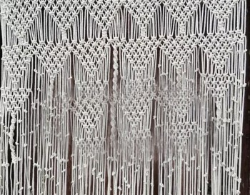 Macrame / Macramé Wall Curtain / Macrame / Macrame / Macrame Door / Tapestry / Curtain / Wall Decoration  MC#23
