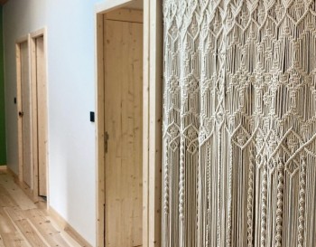 Luxury Macrame / Macramé Wall Curtain / Macrame Boudoir decor/ Macrame Door / Tapestry / Curtain / Wall Decoration / wedding backdrop MC#230