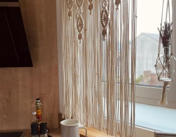 Luxury Macrame / Macramé Wall Curtain / Macrame Boudoir decor/ Macrame Door / Tapestry / Curtain / Wall Decoration / wedding backdrop MC#238