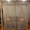 Macrame / Macramé Wall Curtain / Macrame / Macrame / Macrame Door / Tapestry / Curtain / Wall Decoration / wedding backdrop MC#242