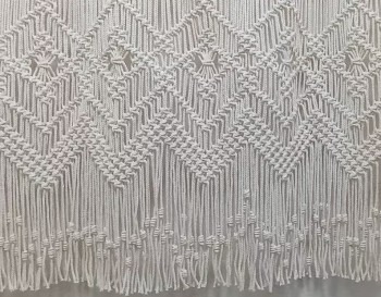 Luxury Macrame / Macramé Wall Curtain / Macrame Boudoir decor/ Macrame Door / Tapestry / Curtain / Wall Decoration / wedding backdrop MC#243