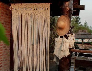 Handmade Macrame Curtain // Wall Curtain // Wall Decor MC#248