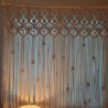 Excellent Handmade Macrame Home decoration Macrame Curtain, wall hanging Modern geometric woven tapestry Long crochet mural curtain Rustic MC#250