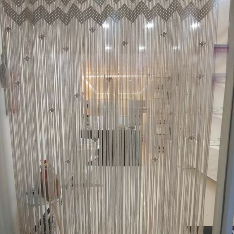 NEW Design Handmade Macrame Home decoration Macrame Curtain, wall hanging Modern geometric woven tapestry Long crochet mural curtain RusticMC#254