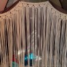 Macrame Handmade Home decoration Macrame Curtain, wall hanging Modern geometric woven tapestry Long crochet mural curtain Rustic MC#255