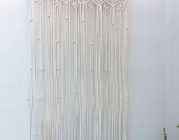 Luxury Macrame Wall and Wedding Curtain and Backdrop MC#278