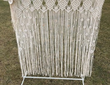 Macrame / Macramé Wall Curtain / Macrame / Macrame / Macrame Door / Tapestry / Curtain / Wall Decoration / wedding backdrop MC#281