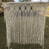 Macrame / Macramé Wall Curtain / Macrame / Macrame / Macrame Door / Tapestry / Curtain / Wall Decoration / wedding backdrop MC#281