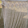 Macrame / Macramé Wall Curtain / Macrame / Macrame / Macrame Door / Tapestry / Curtain / Wall Decoration / wedding backdrop MC#281