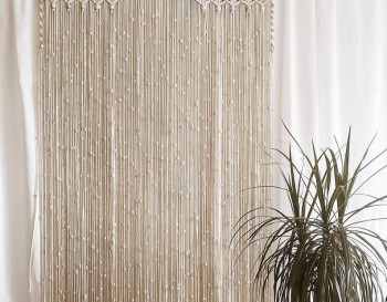 Macrame / Macramé Wall Curtain / Macrame / Macrame / Macrame Door / Tapestry / Curtain / Wall Decoration / wedding backdrop MC#282