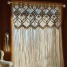 Macrame Handmade Home decoration Macrame Curtain, wall hanging Modern geometric woven tapestry Long crochet mural curtain Rustic MC#289