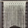 NICE Macrame Curtain, wall hanging,Modern geometric woven tapestry,Long crochet mural curtain Rustic,Wedding backdrop ,Home decor MC#03