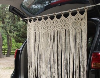 Macrame Curtain For Door or Window, Handmade Macrame Curtain, Room Divider, Wall Hanging  MC#36
