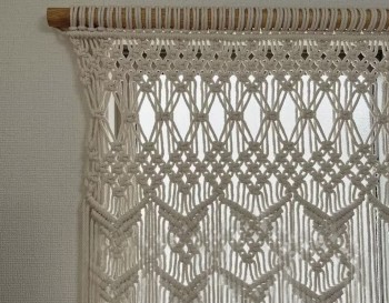 Excellent Macrame Curtain For Door or Window, Handmade Macrame Curtain, Room Divider, Wall Hanging  MC#39
