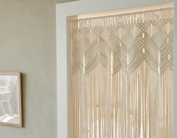 Macrame / Macramé Wall Curtain / Macrame / Macrame / Macrame Door / Tapestry / Curtain / Wall Decoration / Macrame Door Curtain MC#40