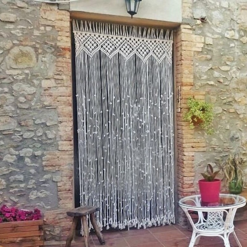 Macrame Curtain // Wall Curtain // Wall Decor MC#46