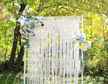 Macrame / Macramé Wall Curtain / Macrame / Macrame / Macrame Door / Tapestry / Curtain / Wall Decoration / Macrame Door Curtain MC#49