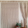 UNIQUE Macrame Curtain, wall hanging Modern geometric woven tapestry Long crochet mural curtain Home decoration latest design curtains MC#51