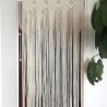 Macrame Curtain, wall hanging Modern geometric woven tapestry Long crochet mural curtain Home decoration MC#52