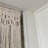 Excellent Handmade Macrame Curtain, wall hanging Modern geometric woven tapestry Long crochet mural curtain Home decoration MC#59