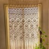 Luxury Macrame Curtain, wall hanging,Modern geometric woven tapestry,Long crochet mural curtain Rustic,Wedding backdrop ,Home decor MC#06