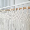New Design Macrame Handmade Curtain, wall hanging,Modern geometric woven tapestry,Long crochet mural curtain Home decoration MC#60