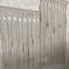 Beautiful Handmade Macrame Curtain, wall hanging Modern geometric woven tapestry Long crochet mural curtain Home decoration MC#63