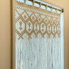 Beautiful Handmade Macrame Curtain, wall hanging,Modern geometric woven tapestry,Long crochet mural curtain Wedding backdrop ,Home decor MC#68