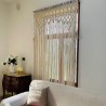 New Luxury Handmade Macrame Curtain, wall hanging Modern geometric woven tapestry Long crochet mural curtain Wedding backdrop Home decor MC#69