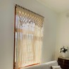 New Luxury Handmade Macrame Curtain, wall hanging Modern geometric woven tapestry Long crochet mural curtain Wedding backdrop Home decor MC#69