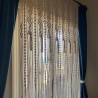 Excellent Beautiful Macrame Curtain, wall hanging,Modern geometric woven tapestry,Long crochet mural curtain Home Decoration MC#71